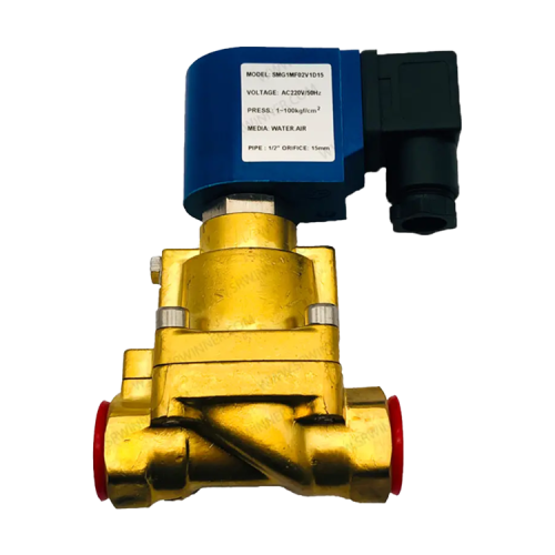 โซลินอยด์วาล์วทองเหลืองแรงดันสูง (2ทาง) 1/2 นิ้ว [ Solenoid Valve High Preuure ]